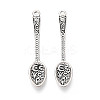 Tibetan Style Alloy Big Pendants TIBEP-T054-02AS-1