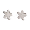 Non-Tarnish 201 Stainless Steel Stud Earring Findings STAS-G266-10P-1