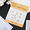 10Pcs Brass Spring Gate Rings KK-BBC0015-85-6