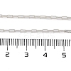 925 Sterling Silver Paperclip Chains STER-P064-02P-3