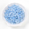Frosted Transparent Acrylic Beads OACR-N137-72J-1
