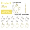 20Pcs 2 Colors Alloy Open Back Bezel Pendants FIND-FS0005-14-3