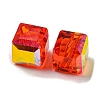 Electroplate Glass Beads EGLA-Z004-04B-01-2
