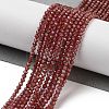 Natural Garnet Beads Strands X-G-B088-C11-02-2