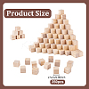 Unfinished Wood Craft Cube Block WOOD-AR0001-54B-2