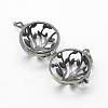 Brass Rack Plating Cage Pendants LS-KK-F722-43AB-RS-3