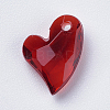 Transparent Acrylic Charms MACR-G055-11mm-41X-3