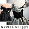 Women's Wedding Dresses Modesty Panel FIND-WH0037-26B-5