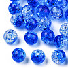 Transparent Crackle Acrylic Beads LS-CACR-N002-21B-2