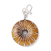Natural & Synthetic Gemstone Big Pendants G-P459-01P-4