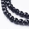 Transparent Glass Bead Strands GLAA-R095-6mm-08-2