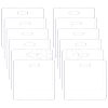 Transparent Acrylic Badge Buddy Blanks LS-TACR-WH0022-06B-1