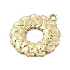 316 Surgical Stainless Steel Pendants STAS-S159-01B-G-2