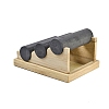 3-Tier Velvet Cloth Bar Bracelet Holder Stands BDIS-C002-01A-2
