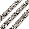201 Stainless Steel Byzantine Chains SA-E001-14P-04-1