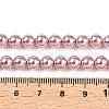 Glass Pearl Beads Strands HY-G002-01C-14-3