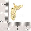 Rack Plating Brass Pendants KK-P261-05B-G-3