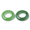 Natural Malaysia Jade Linking Rings G-N0325-05-4