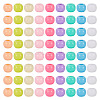 200Pcs Opaque Acrylic European Beads SACR-TA0001-58-1
