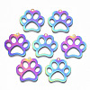 Ion Plating(IP) 201 Stainless Steel Pet Pendants LS-X-STAS-R114-017-1