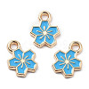 Alloy Enamel Charms ENAM-S022-01C-1