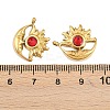 304 Stainless Steel Rhinestone Pendants STAS-Z166-24G-4