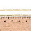Brass Column Link Chain Necklaces NJEW-H086-04G-5