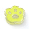 Transparent Acrylic European Beads OACR-CJC0006-03A-1