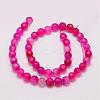 Natural Agate Bead Strands G-G882-8mm-C01-6-2