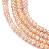 Natural Cultured Freshwater Pearl Beads Strands PEAR-C004-18A-4