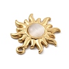 Natural Stone Pendants STAS-D300-02G-10-2