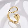 Brass Cuff Rings LS-RJEW-C120-06G-1