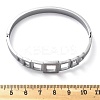 304 Stainless Steel Hinged Bangles for Women BJEW-A011-17P-5