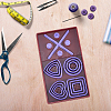 17Pcs ABS Plastic Buttons Toolkit Set TOOL-CP0001-54-7