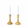Alloy Candle Holder Miniature Ornaments PW-WG7A026-01-1