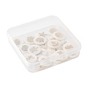 22Pcs 11 Styles Natural Freshwater Shell Pendants SHEL-FS0001-14-6