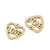 304 Stainless Steel Pendants STAS-P415-08G-2