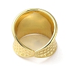 Rack Plating Brass Open Cuff Rings RJEW-K249-20G-3