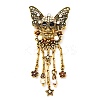 Halloween Alloy Rhinestone Lapel Pins ALRI-D302-04AG-2