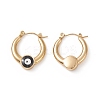 316 Stainless Steel Hoop Earrings LS-EJEW-I282-01C-01G-2