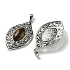 Natural Tiger Eye Pendants G-Q158-02D-2