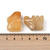 Natural Topaz Jade Rabbit Display Decorations G-R007-02F-3