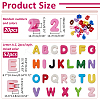 72Pcs Opaque Acrylic Beads Sets OACR-ME0001-25-2
