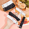 8 Pcs 2 Colors Simple Polyester Shirt Stay Belt AJEW-GO0001-41-3