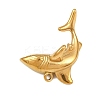 304 Stainless Steel Sea Animal Pendants STAS-P402-05A-G-2