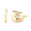 Brass Toggle Clasps KK-N216-531LG-3