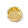 Real 18K Gold Plated Brass Enamel Beads LS-KK-F814-04G-02-2