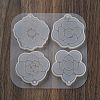 Camellia Rose Pendant Silicone Molds LS-SIL-B074-03-4