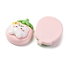 Cat Theme Opaque Resin Cabochons CRES-Z010-01A-2