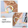 80Pcs 8 Style Food Grade Eco-Friendly Silicone Beads SIL-TA0001-03-9